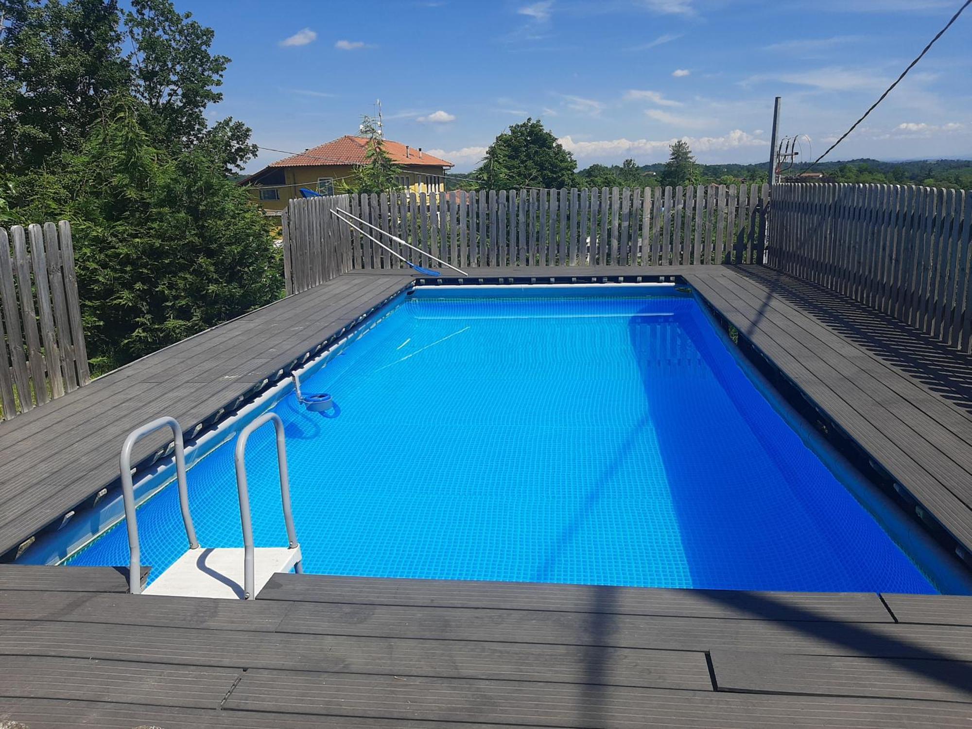 הוילה Cortazzone Cascina Teresina Monferrato Piscina מראה חיצוני תמונה